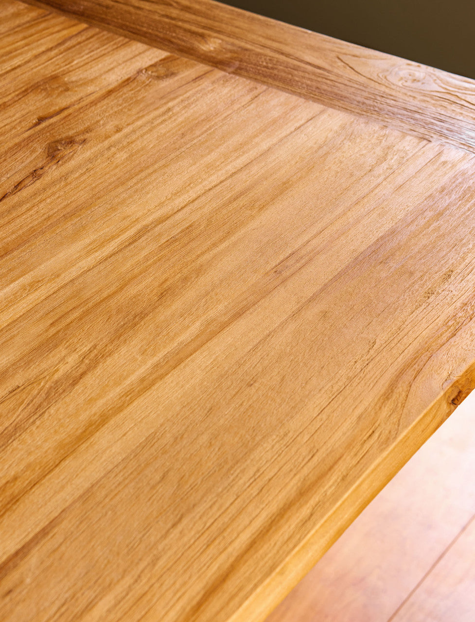St Mawes Dining Table 6 Seater - Teak, Natural