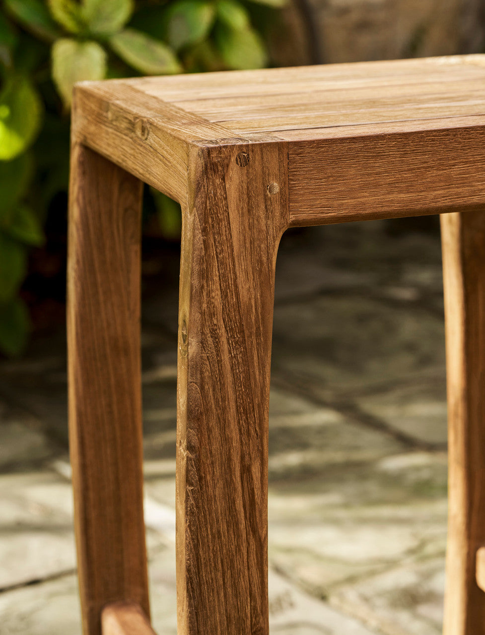 Dashwood Bar Stool - Reclaimed Teak, Natural, Set of 2