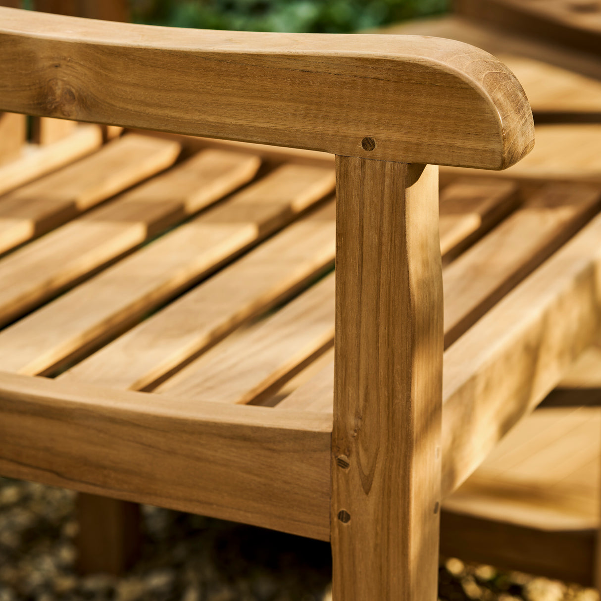 Ambleside Teak Companion Bench 2 Seater