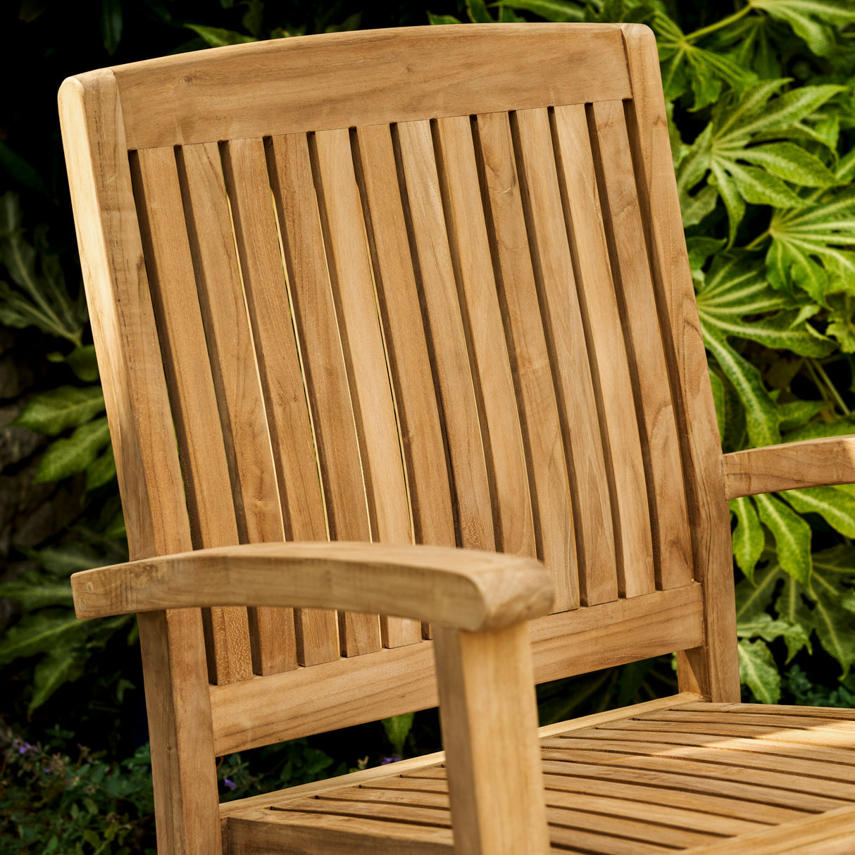 Henley Teak Stacking Armchair