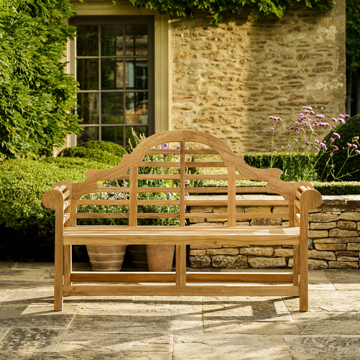 Lutyens Teak Bench 3 Seater 165cm