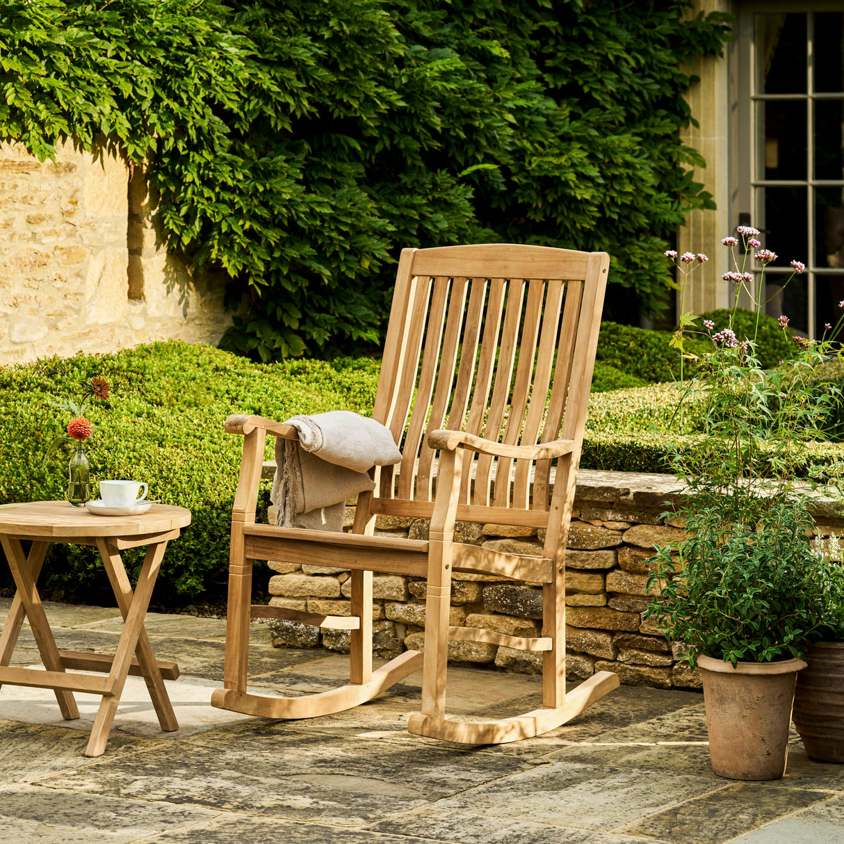 Ablington Teak Rocking Chair