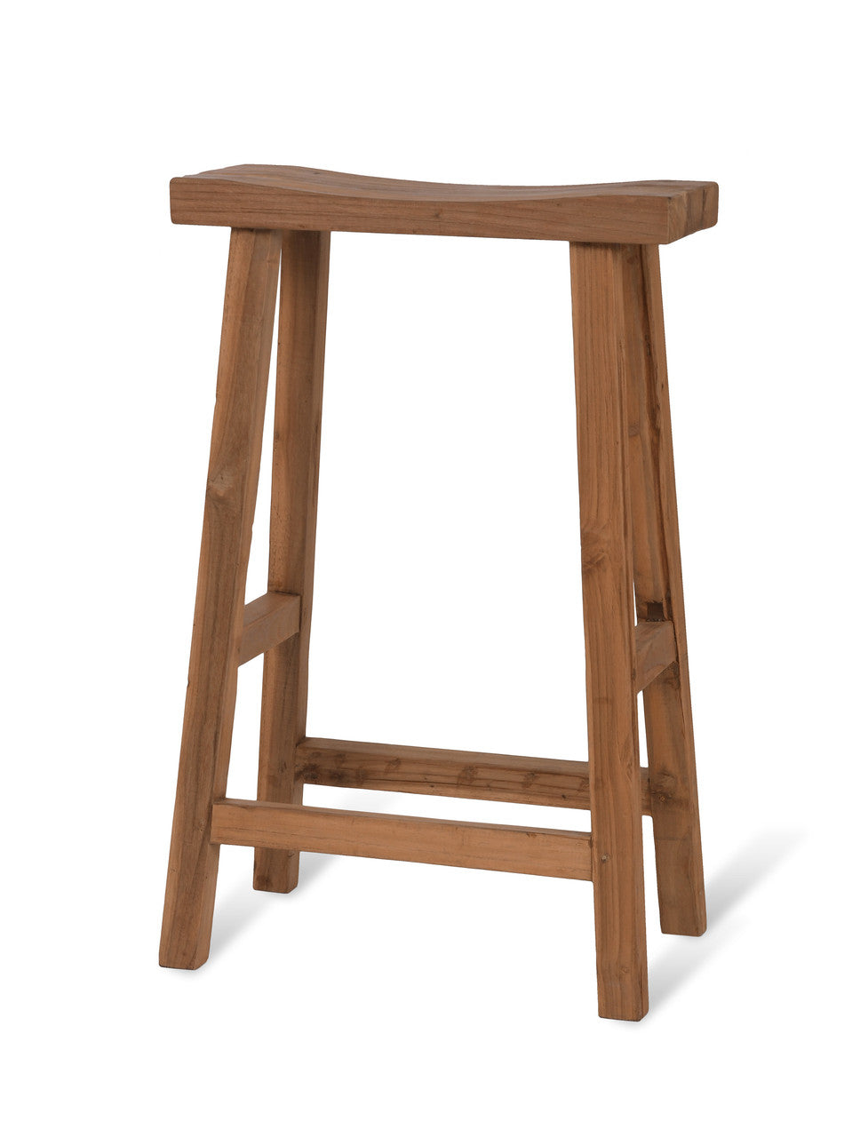 St Mawes Bar Stool - Teak, Natural