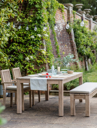Porthallow Dining Table - Acacia Wood, Natural