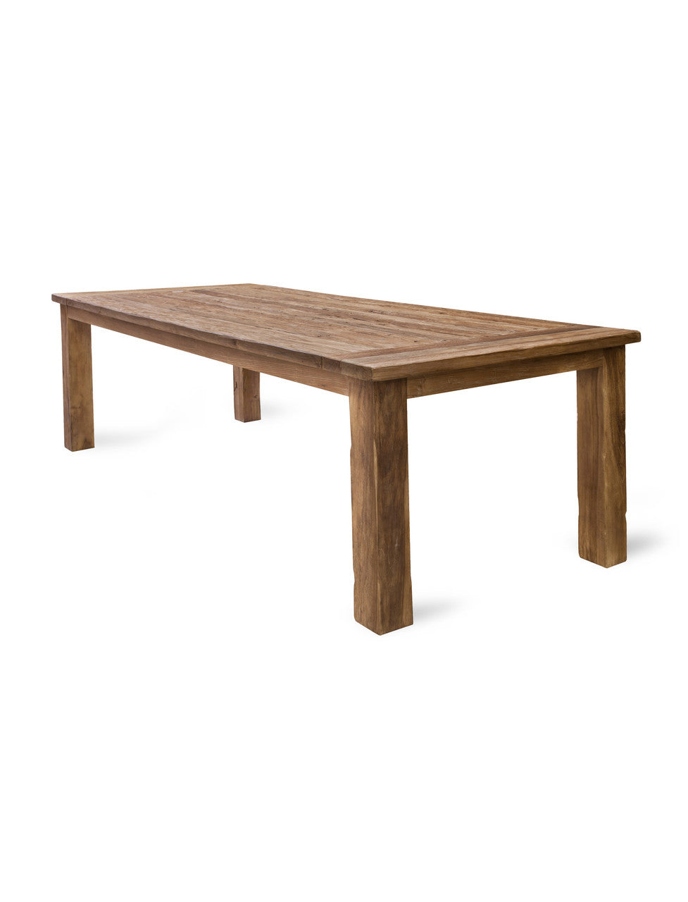 St Mawes Dining Table 8 Seater - Teak, Natural