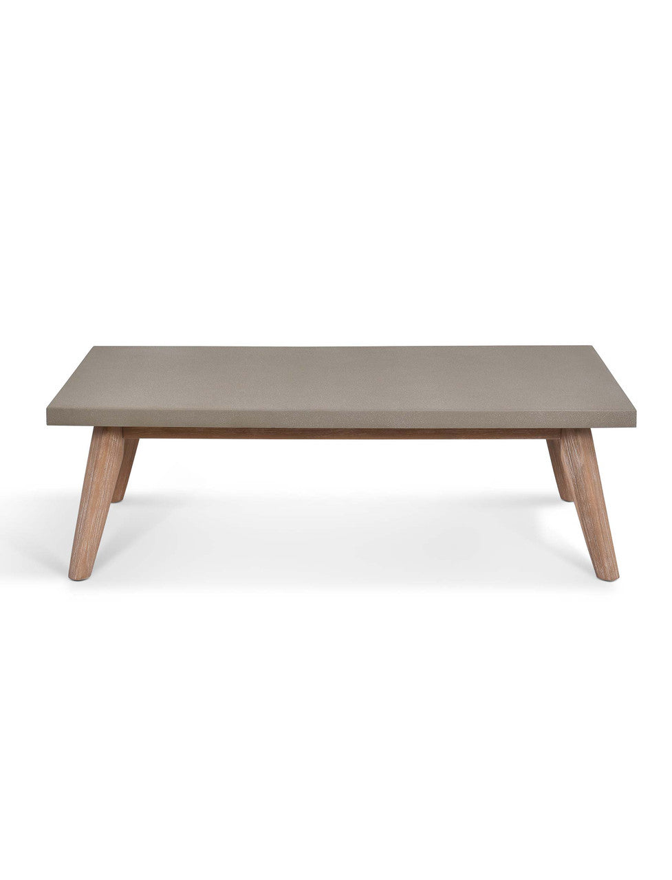 Lynton Rectangular Coffee Table - Acacia Wood, Grey