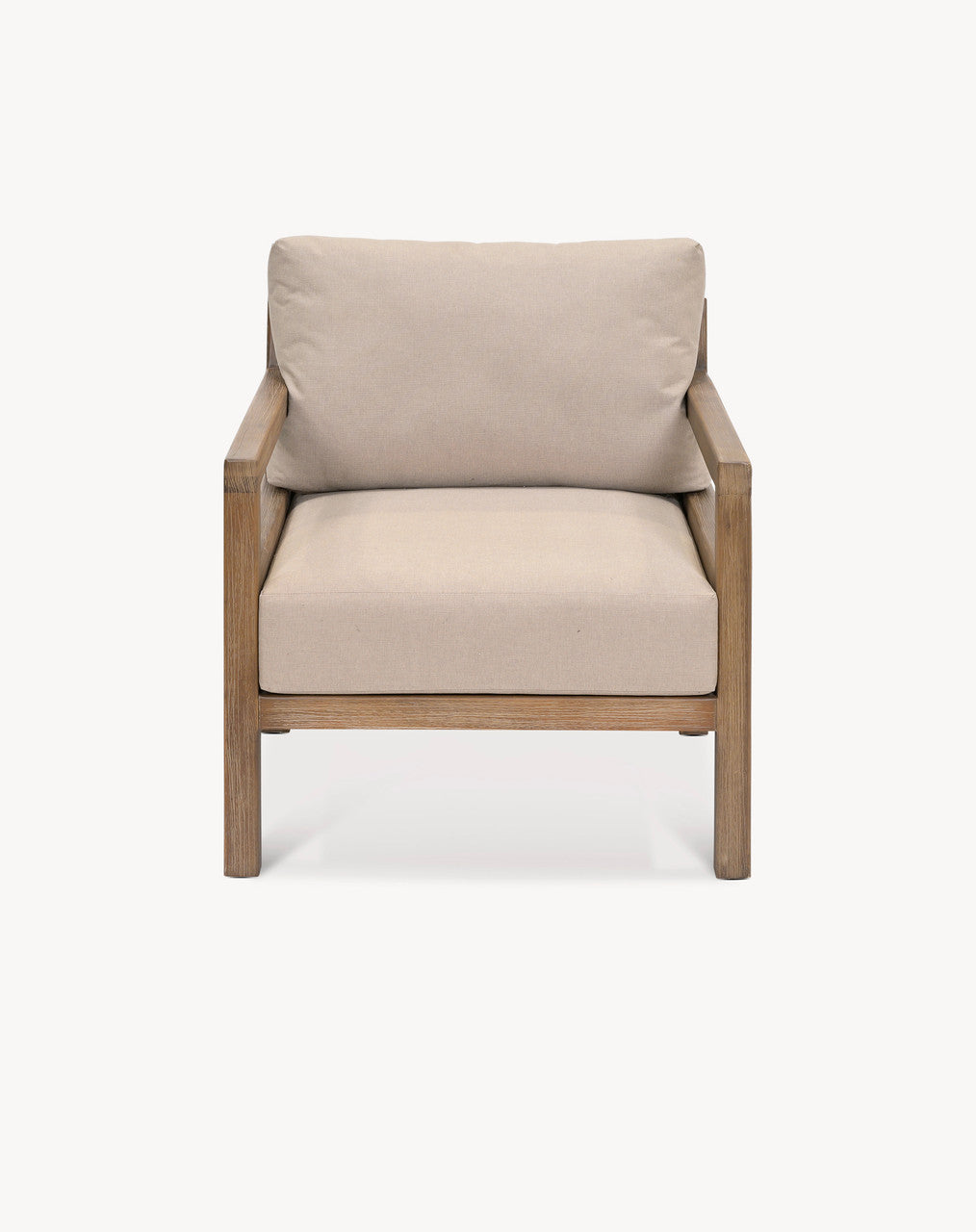 Sandridge Armchair - Acacia Wood, Dark Natural