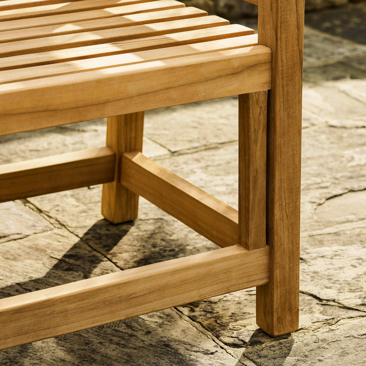 Lutyens Teak Bench 3 Seater 165cm