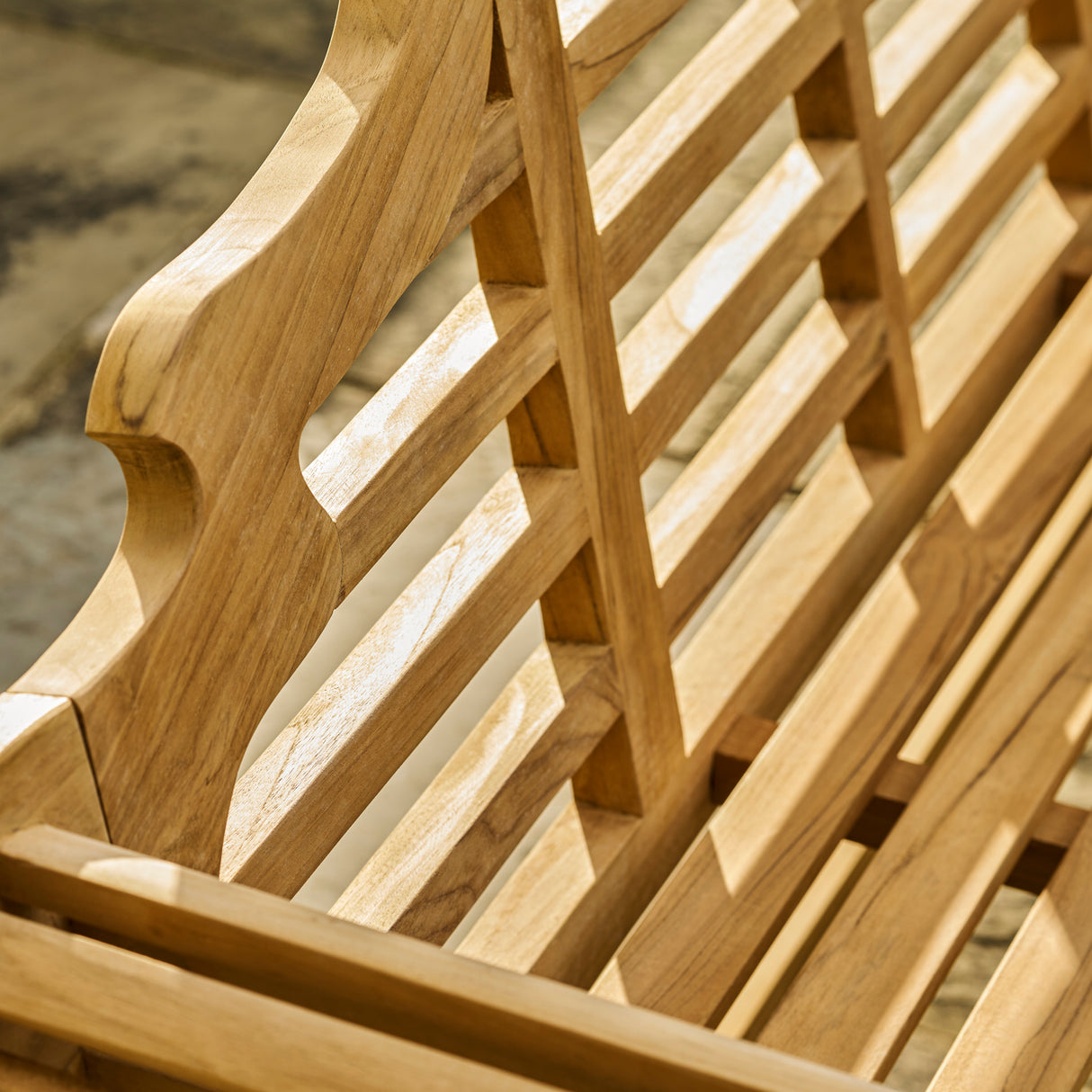 Lutyens Teak Bench 3 Seater 165cm