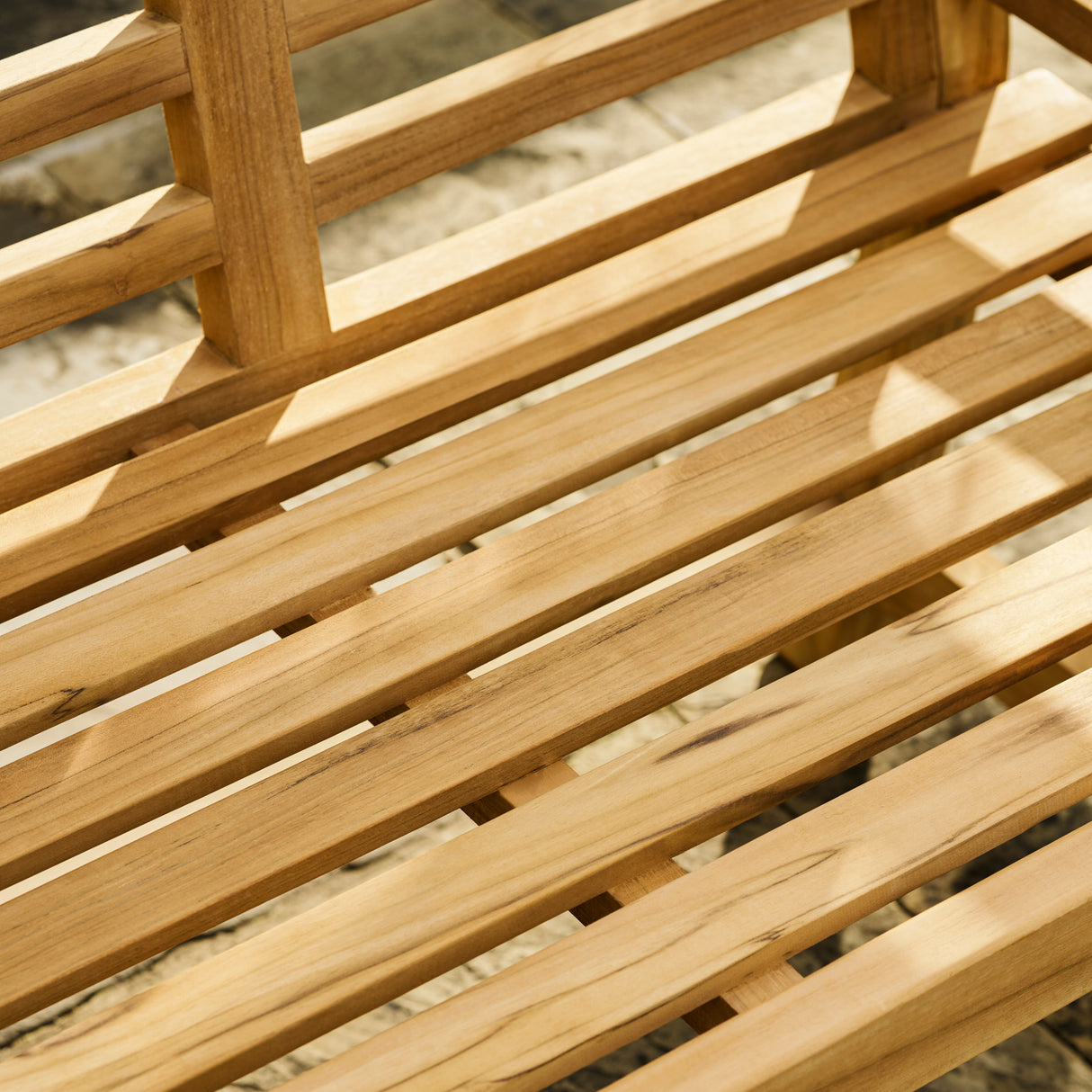 Lutyens Teak Bench 3 Seater 165cm