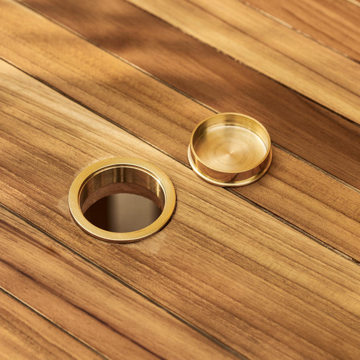 Marbrook Teak Table 80cm x 80cm & 4 Grisdale Side Chairs