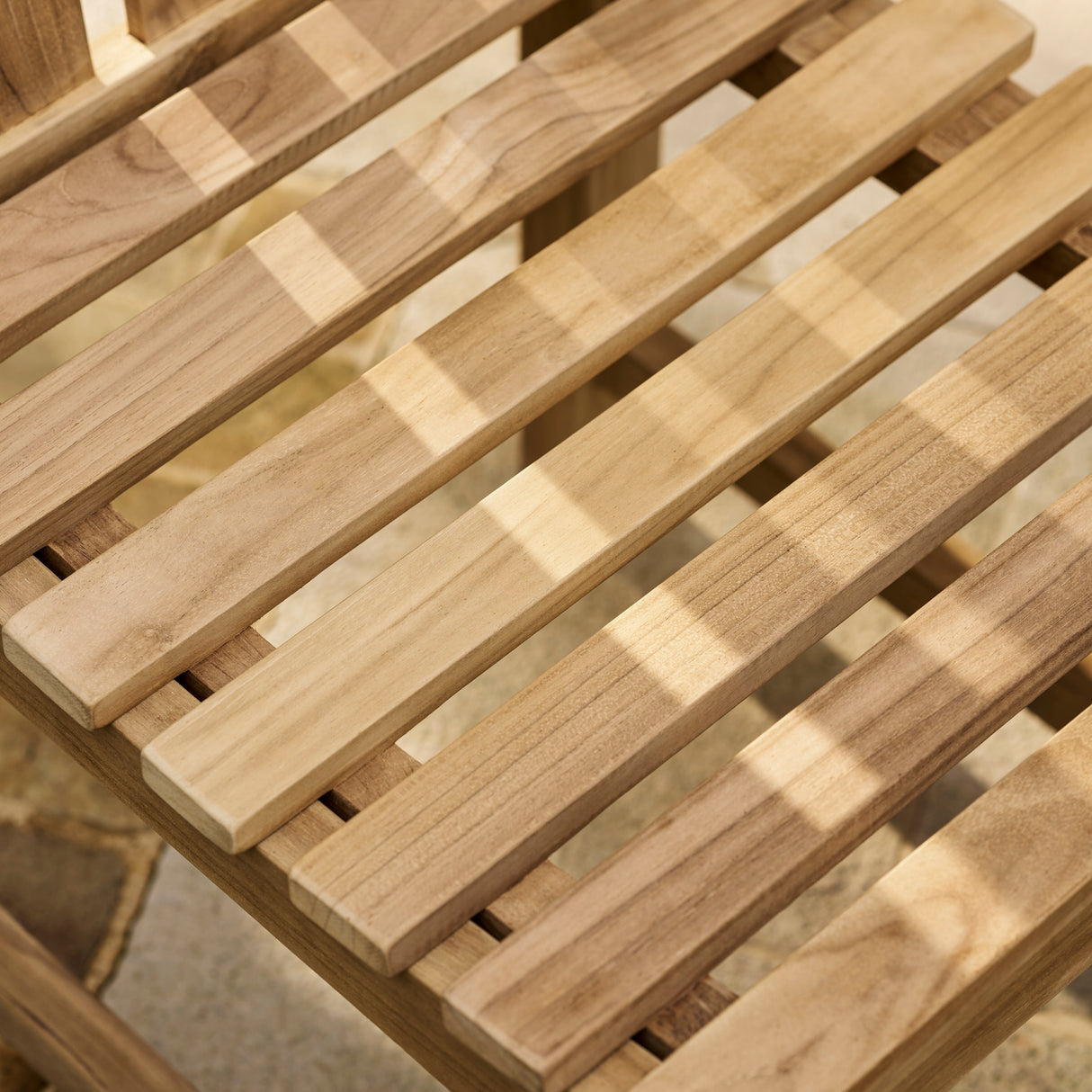 Marbrook Teak Table 80cm x 80cm & 4 Grisdale Side Chairs