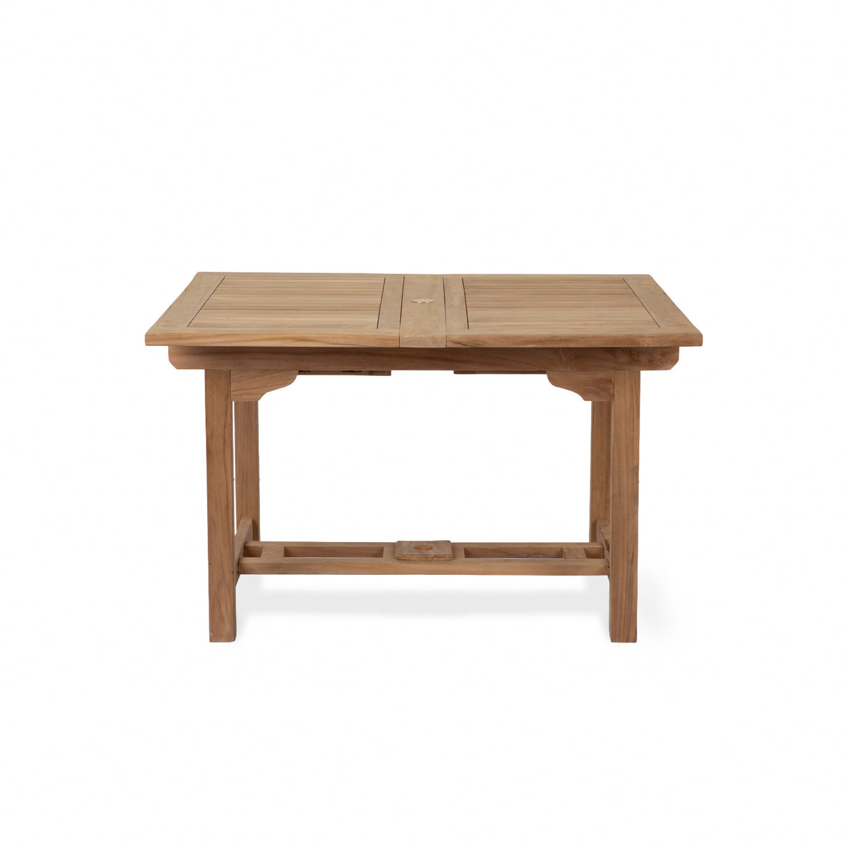 Arrow Teak Rectangular Extending Dining Table 120-180cm