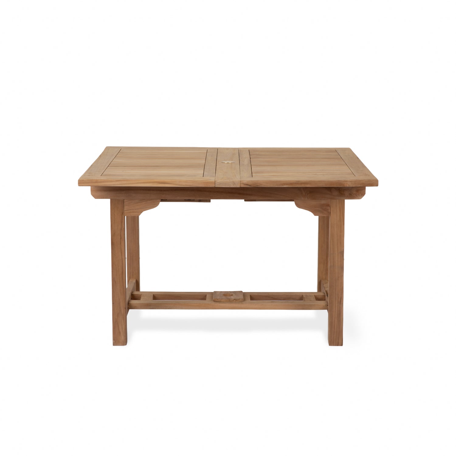 Arrow Teak Rectangular Extending Dining Table 120-180cm