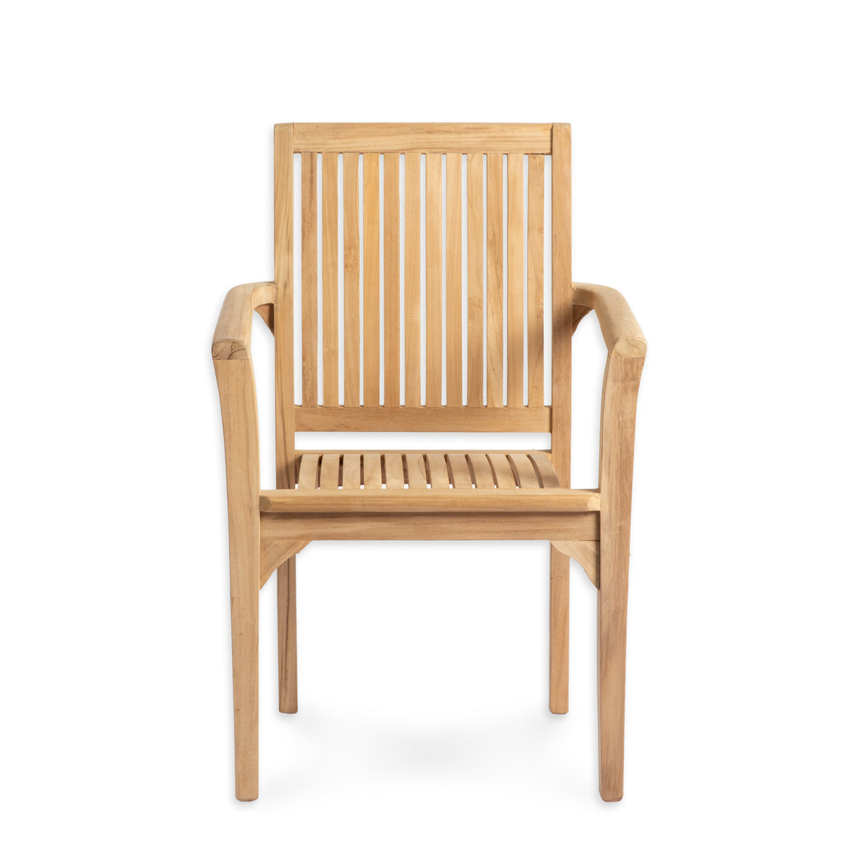 Bali Teak Stacking Armchair