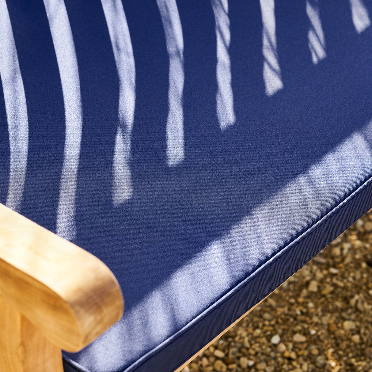 Bench Cushion 120cm Blue