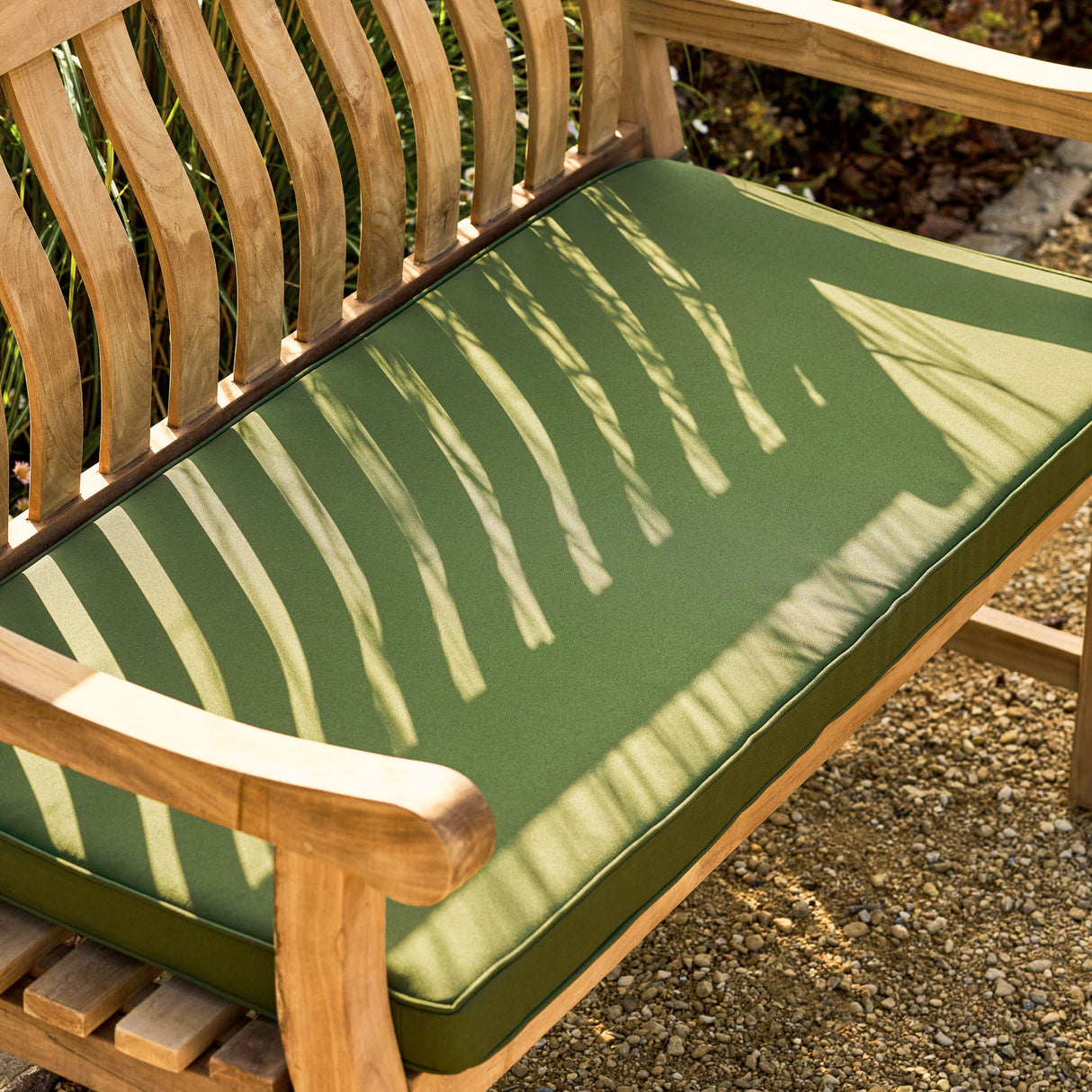 Bench Cushion 120cm Green