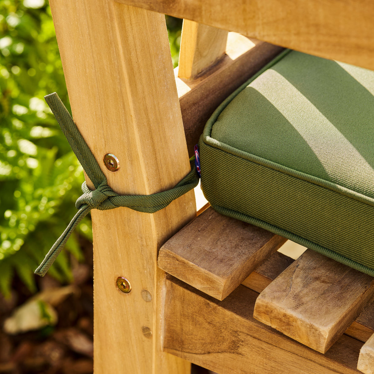 Bench Cushion 120cm Green