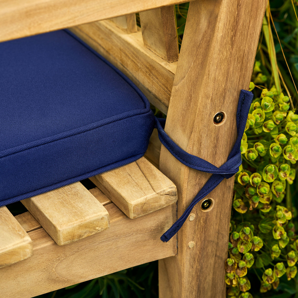 Bench Cushion 150cm Blue