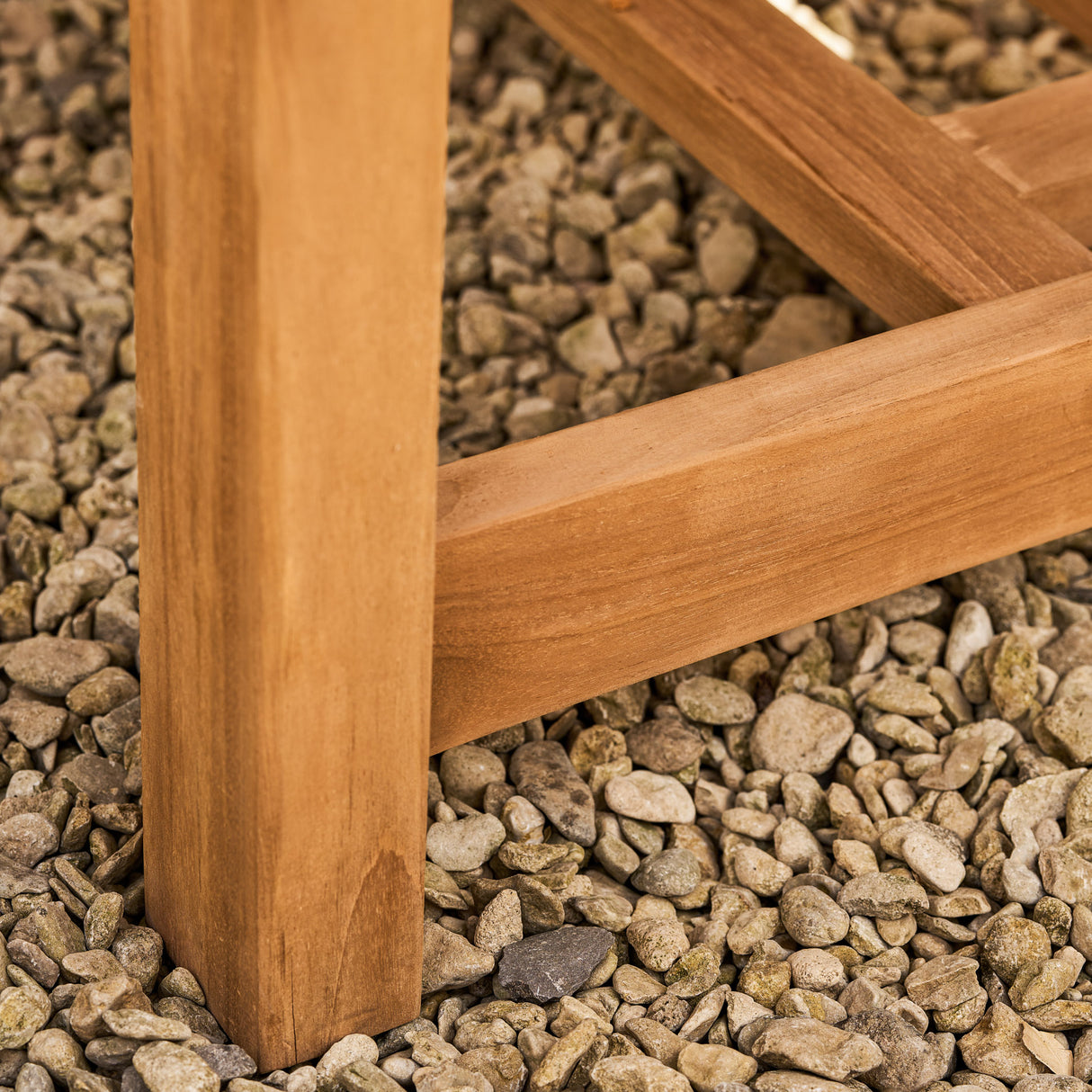 Arrow Teak Rectangular Extending Dining Table 120-180cm