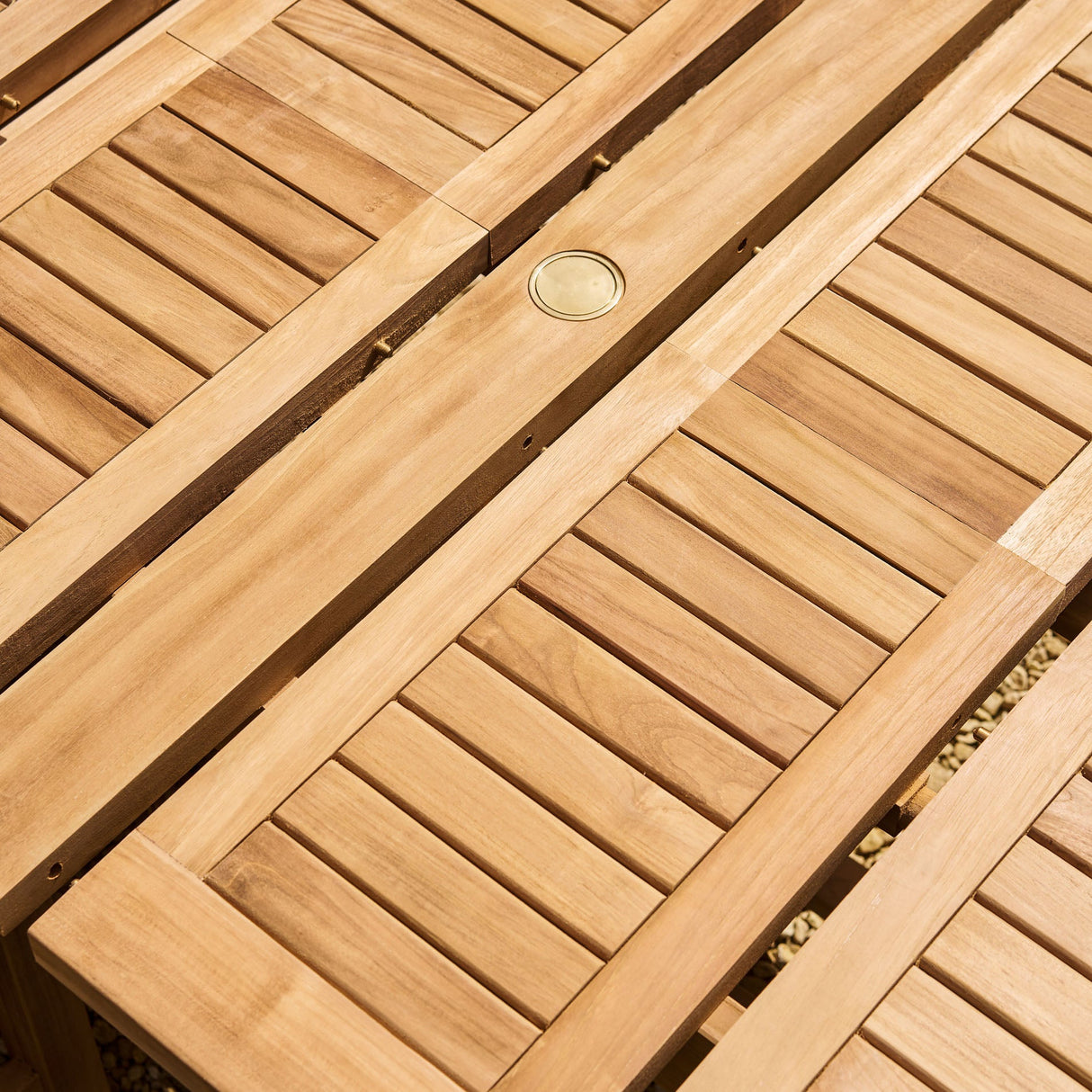 Arrow Teak Rectangular Extending Dining Table 180-240cm