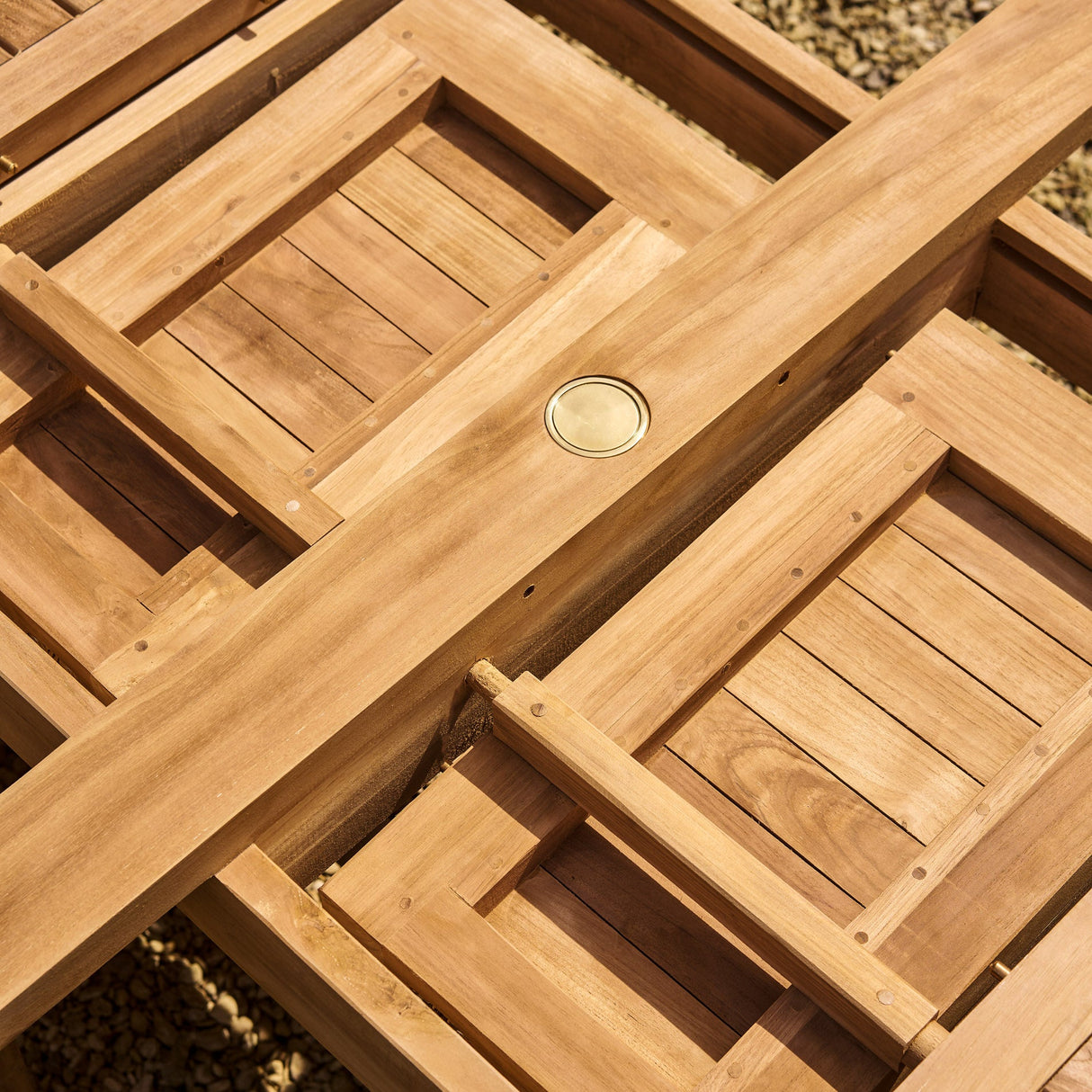 Arrow Teak Rectangular Extending Dining Table 180-240cm