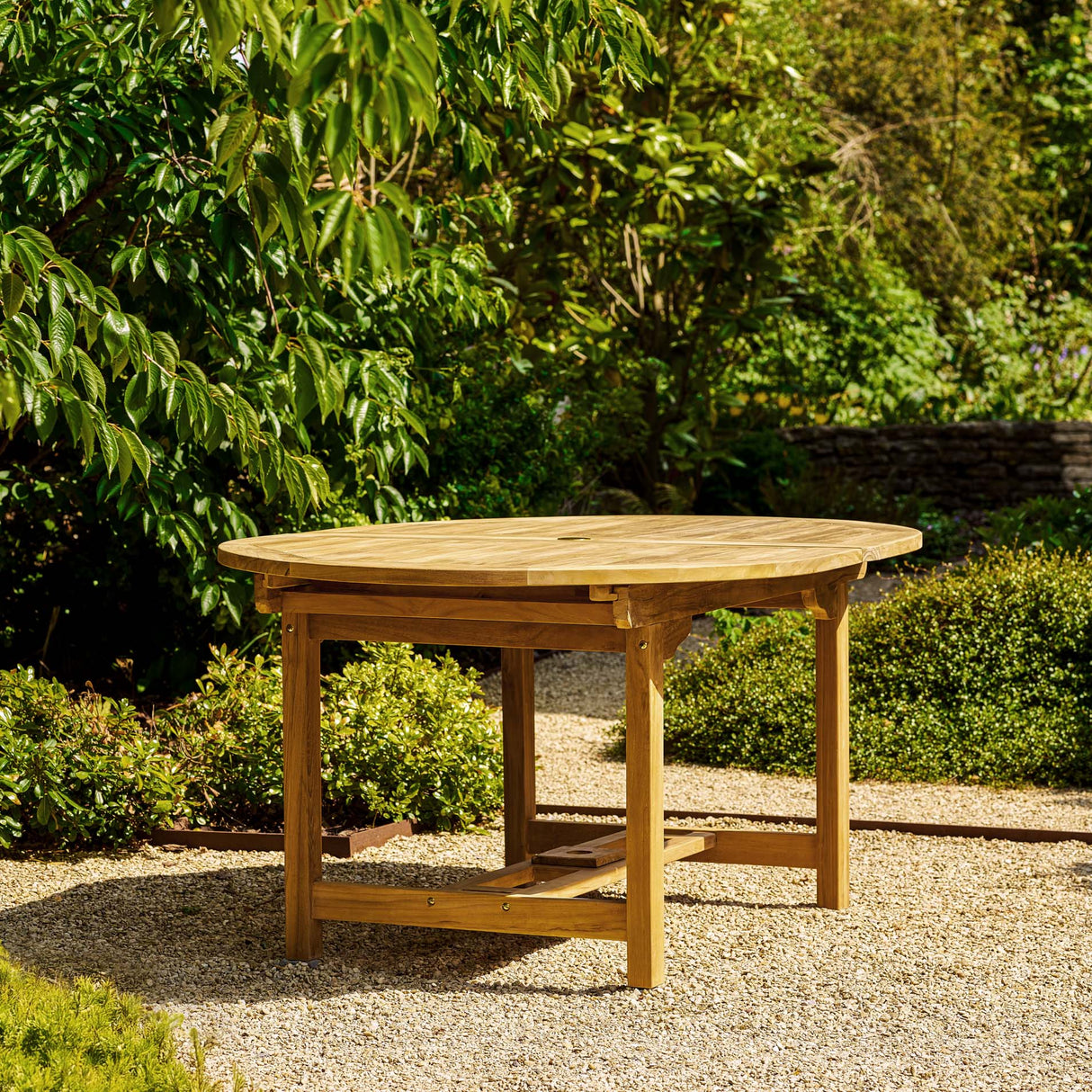 Avon Teak Oval Extending Dining Table 150-210cm