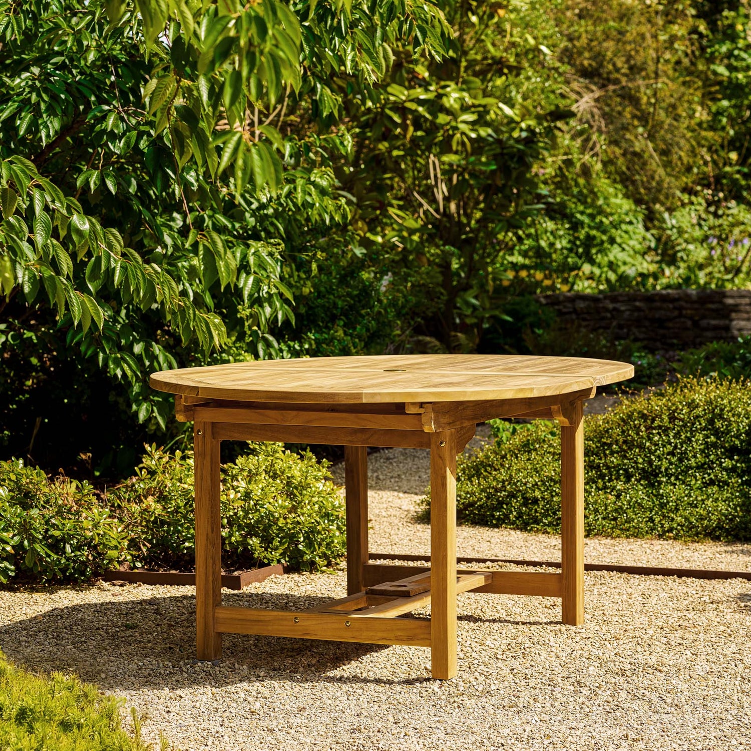 Avon Teak Oval Extending Dining Table 150-210cm