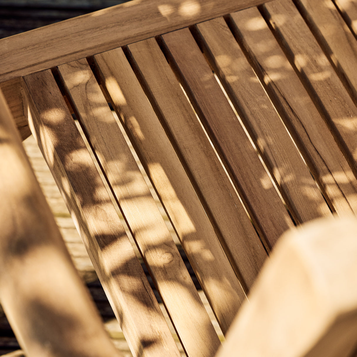 Bali Teak Stacking Armchair
