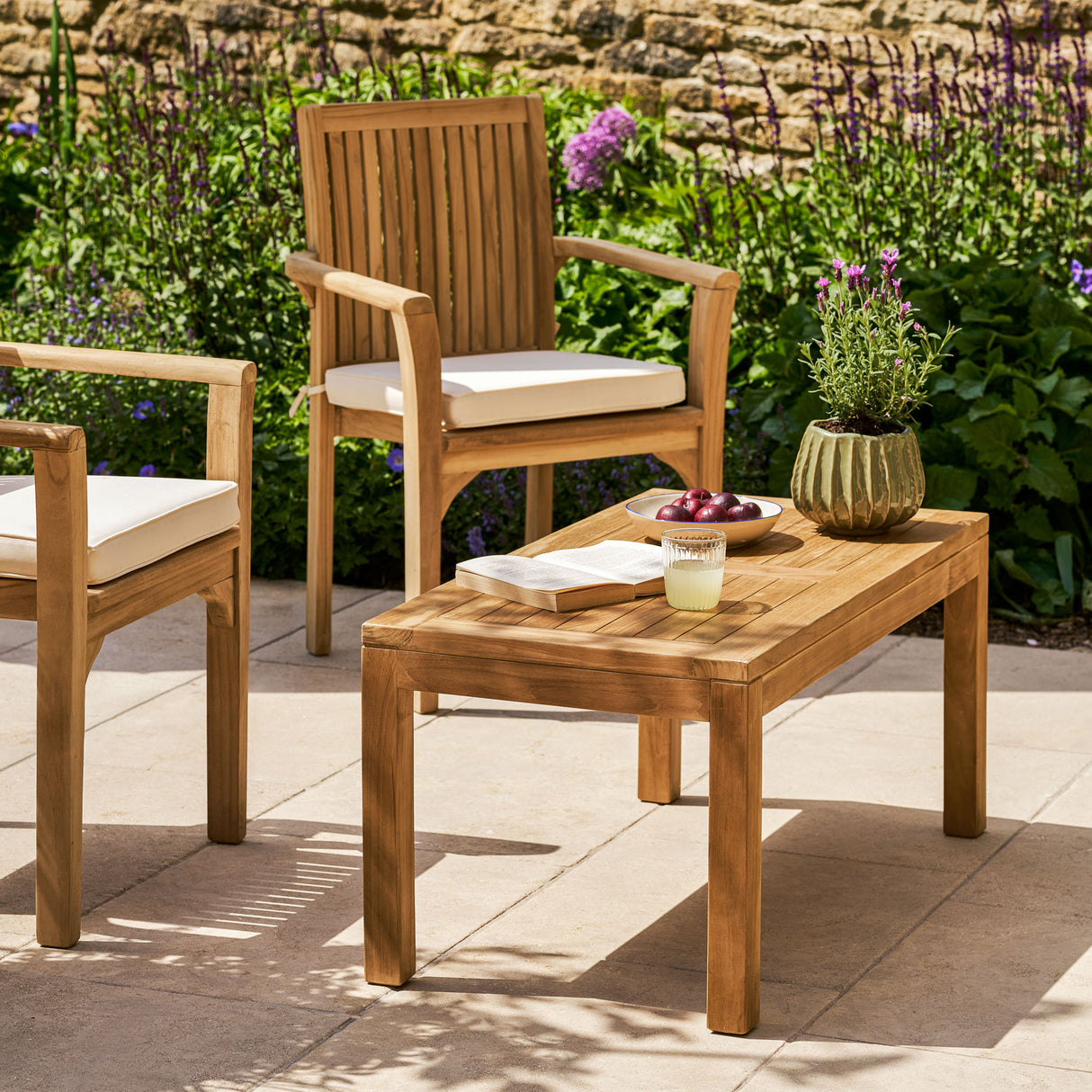 Bibury Teak Coffee Table 100cm x 50cm