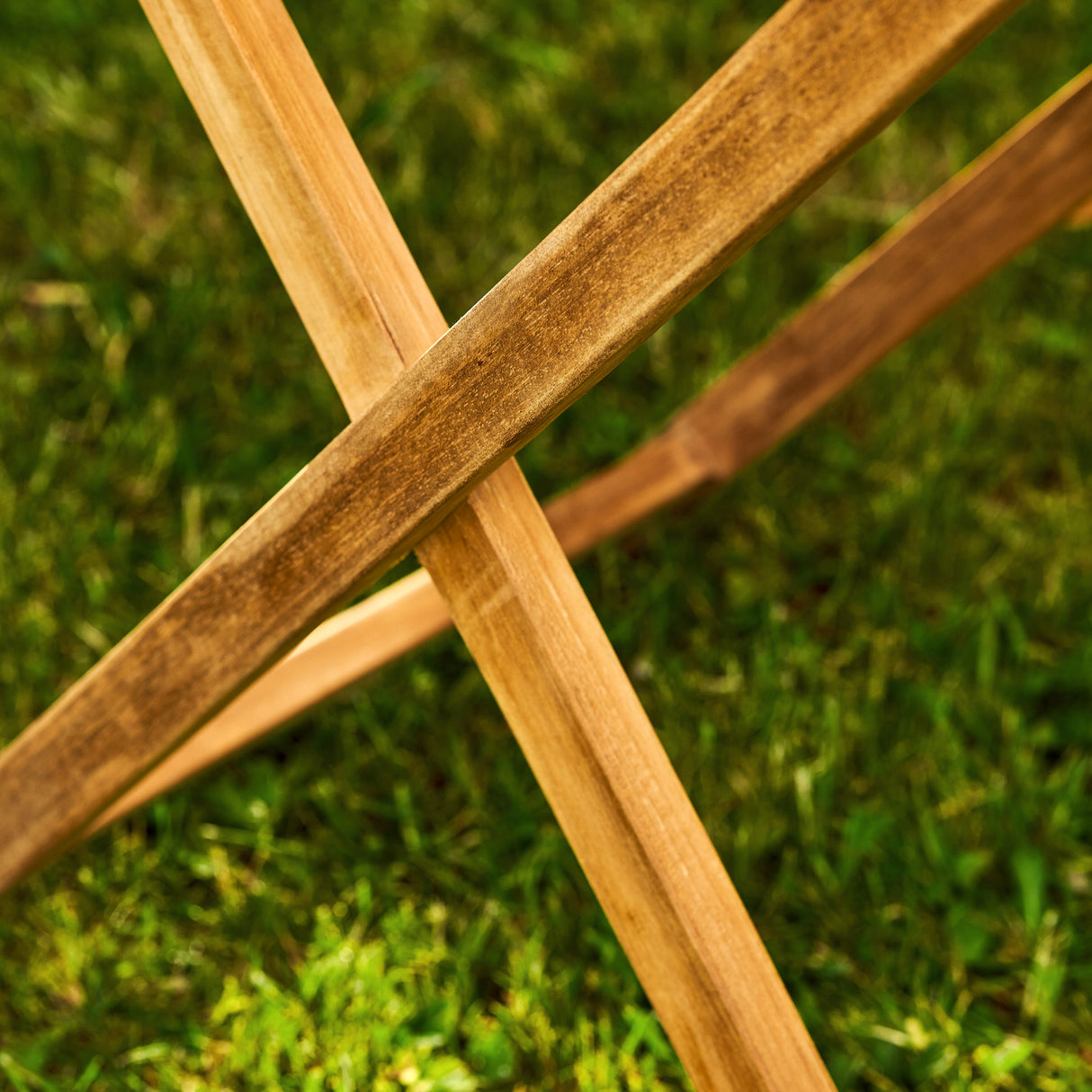 Hidcote Teak Butlers Tray 55cm x 40cm & Folding Stand