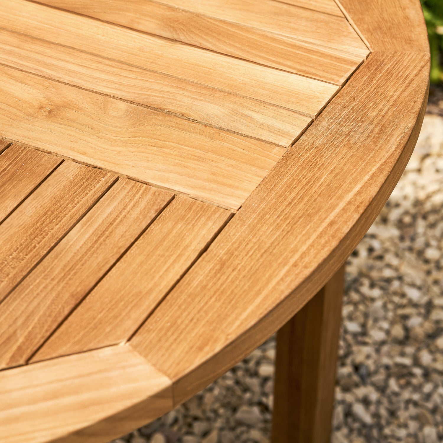 Churn Teak Round Table 120cm