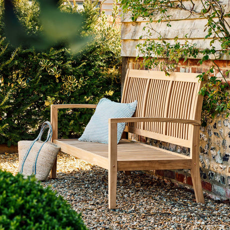 Deep Teak Bench 3 Seater 180cm
