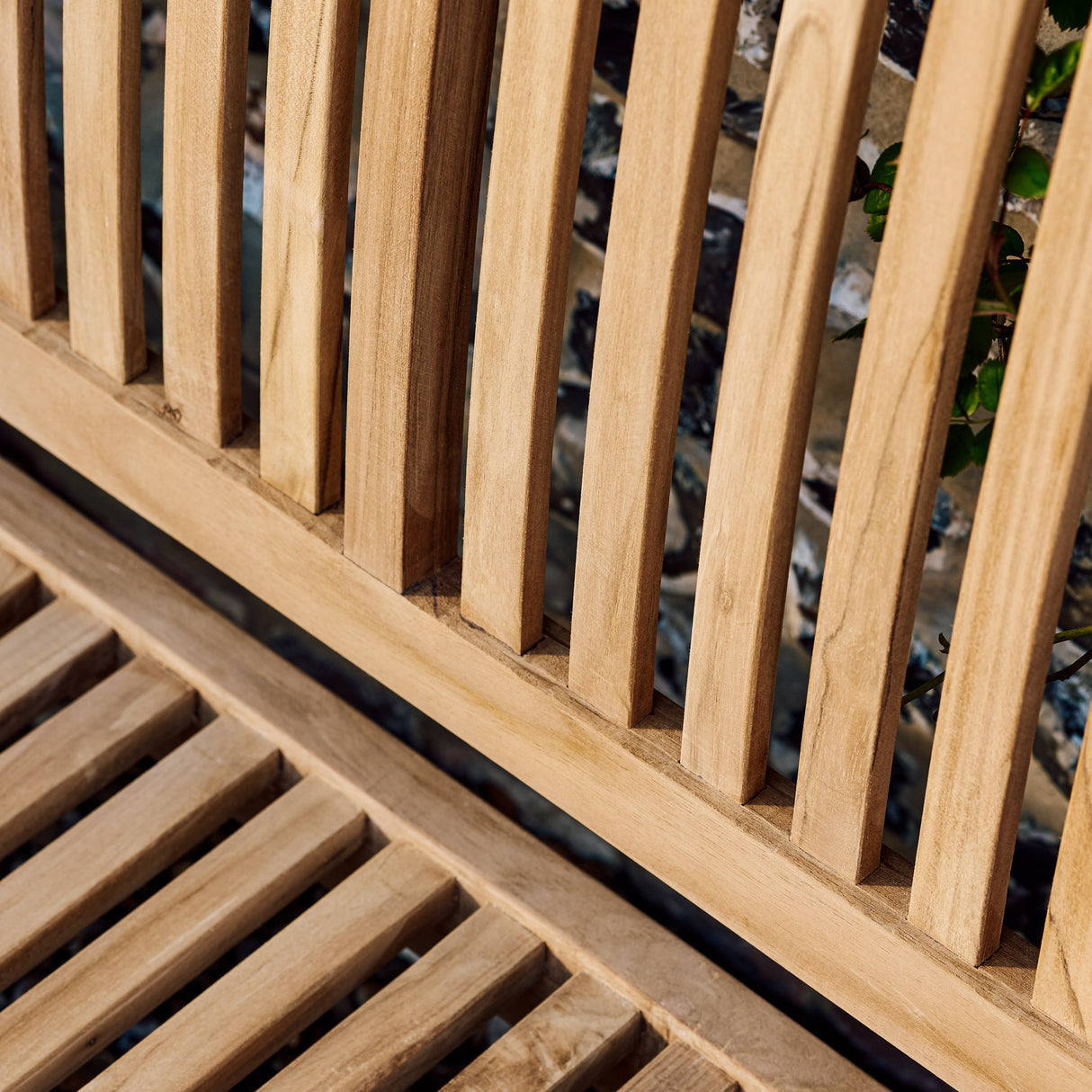 Deep Teak Bench 3 Seater 180cm