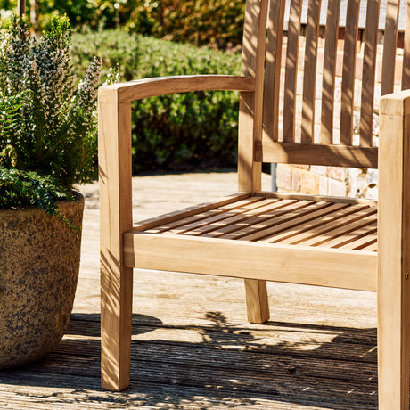 Deep Teak Armchair