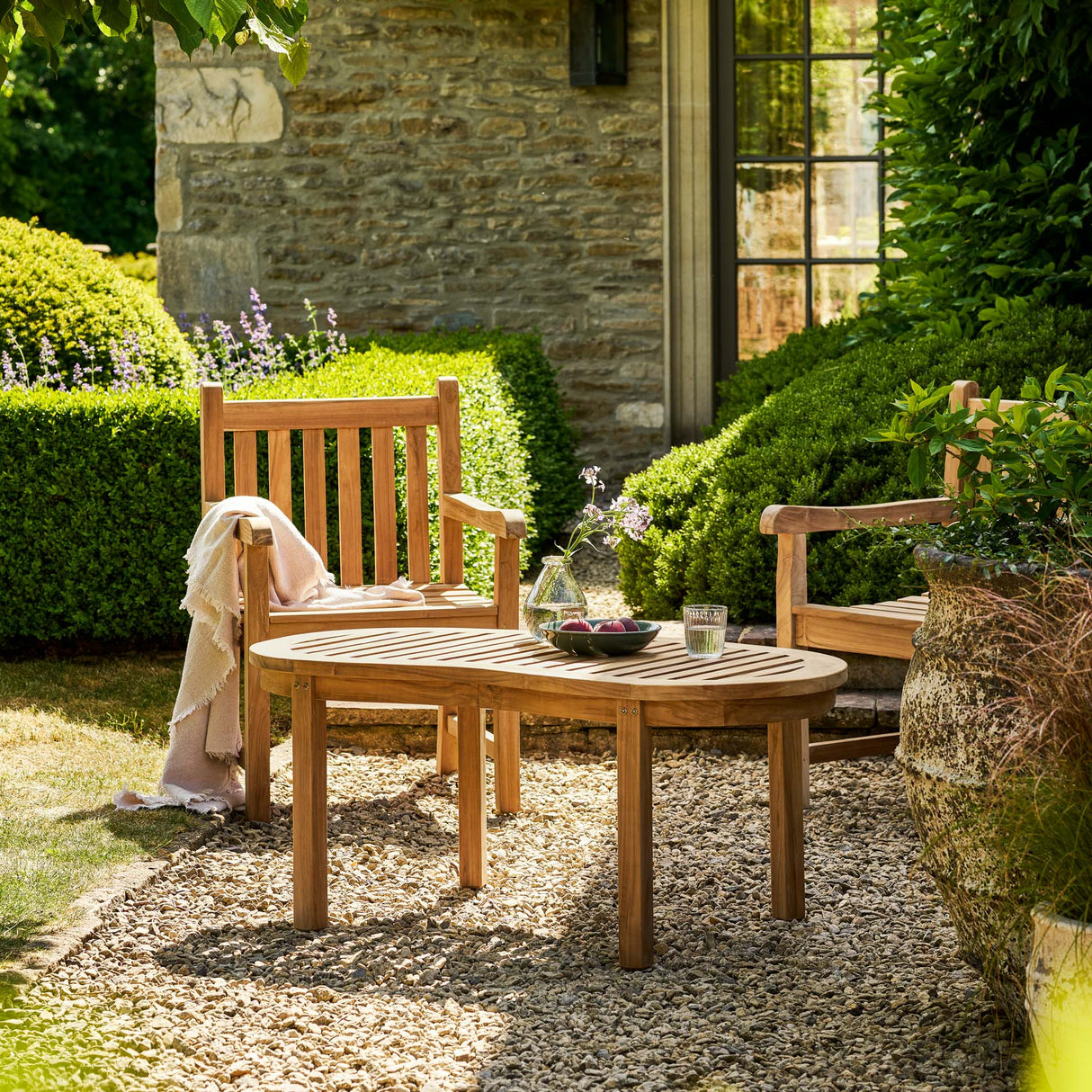 Crummock Teak Coffee Table 120cm x 60cm