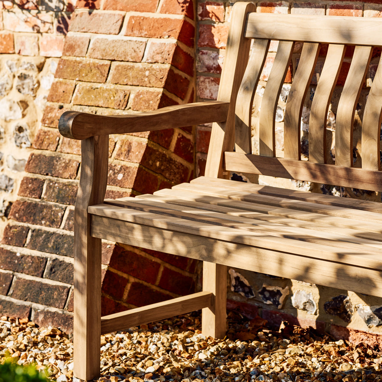 Ergo Teak Bench 2 Seater 120cm