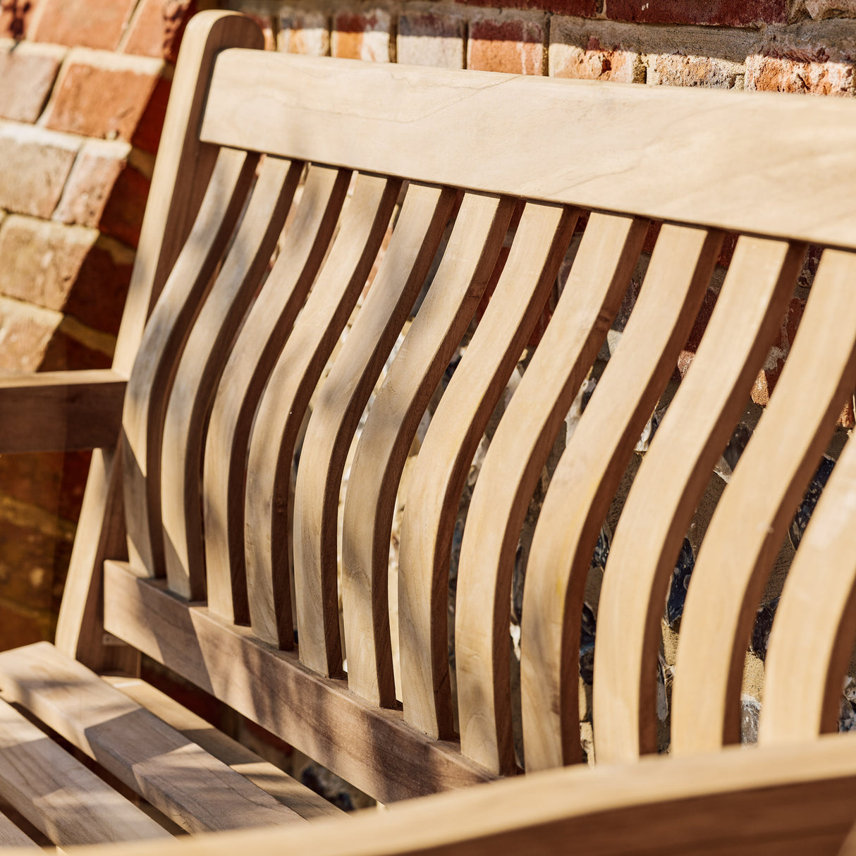 Ergo Teak Bench 2 Seater 120cm