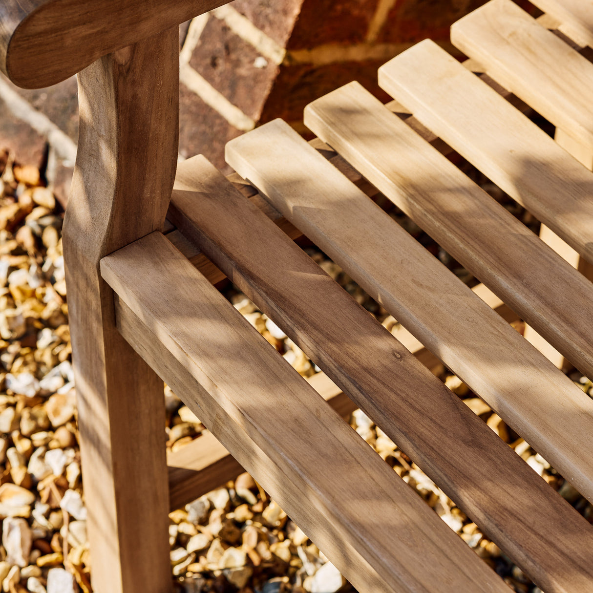 Ergo Teak Bench 2 Seater 120cm