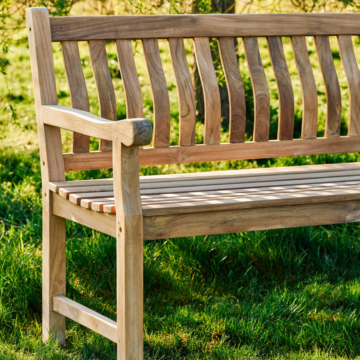 Ergo Teak Bench 4 Seater 180cm