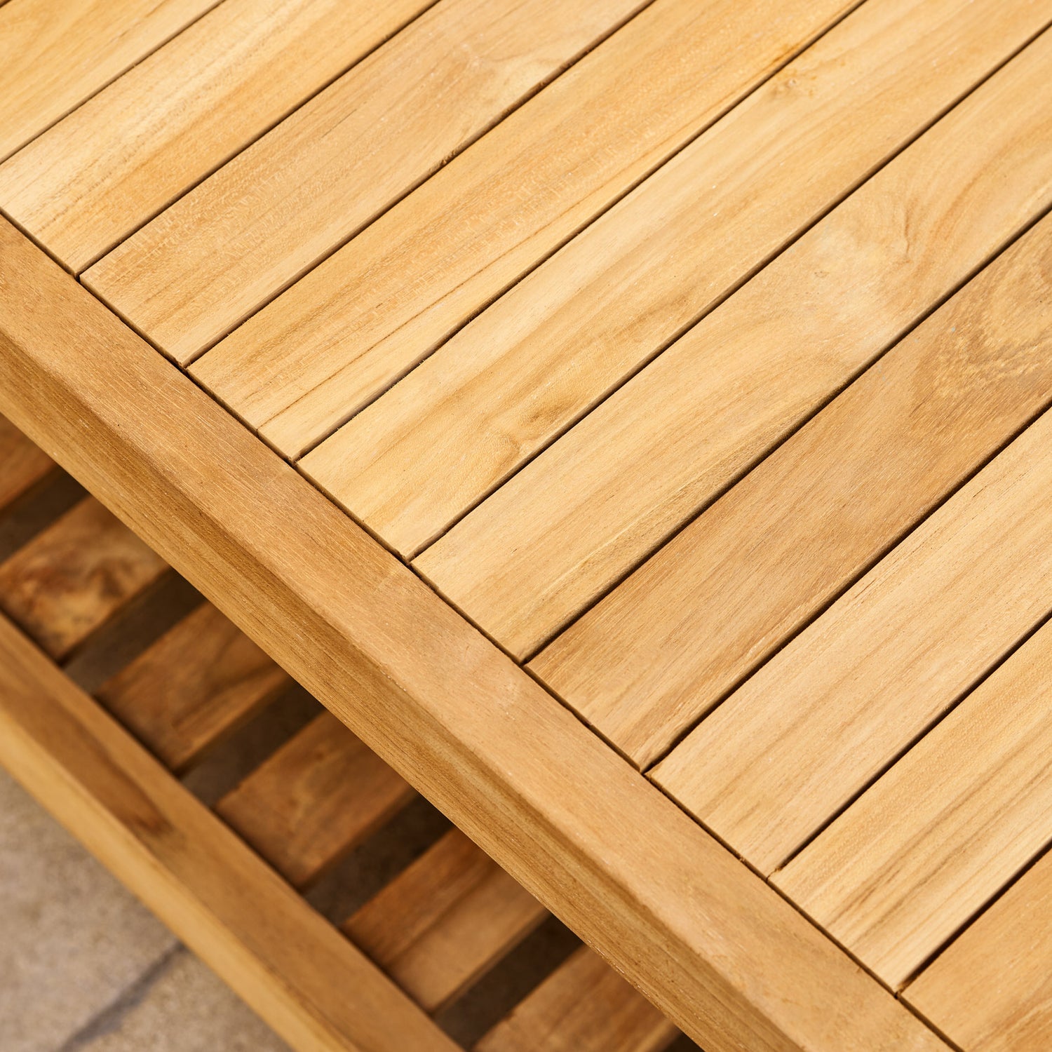 Lutyens Teak Coffee Table 130cm x 60cm