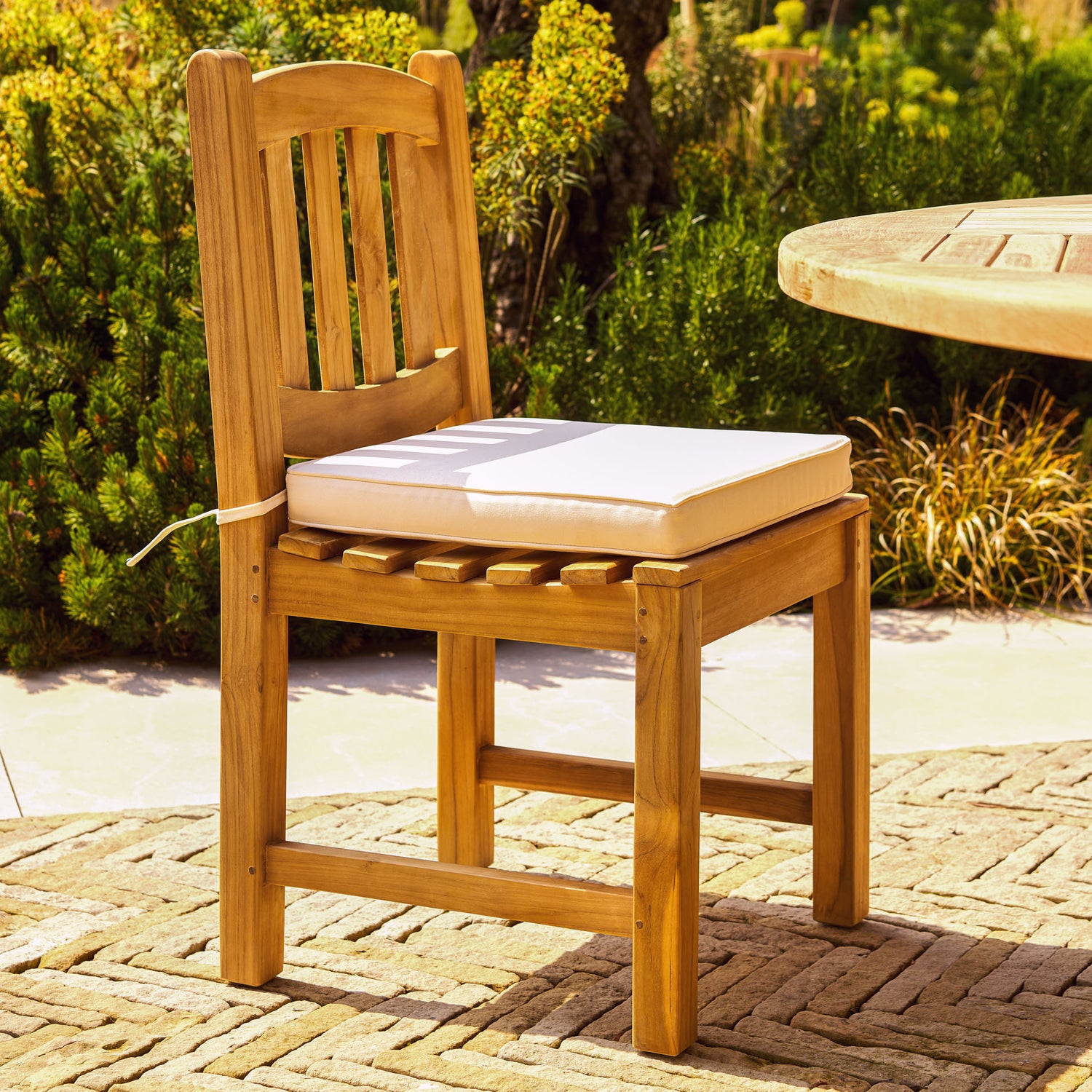Malvern Teak Side Chair