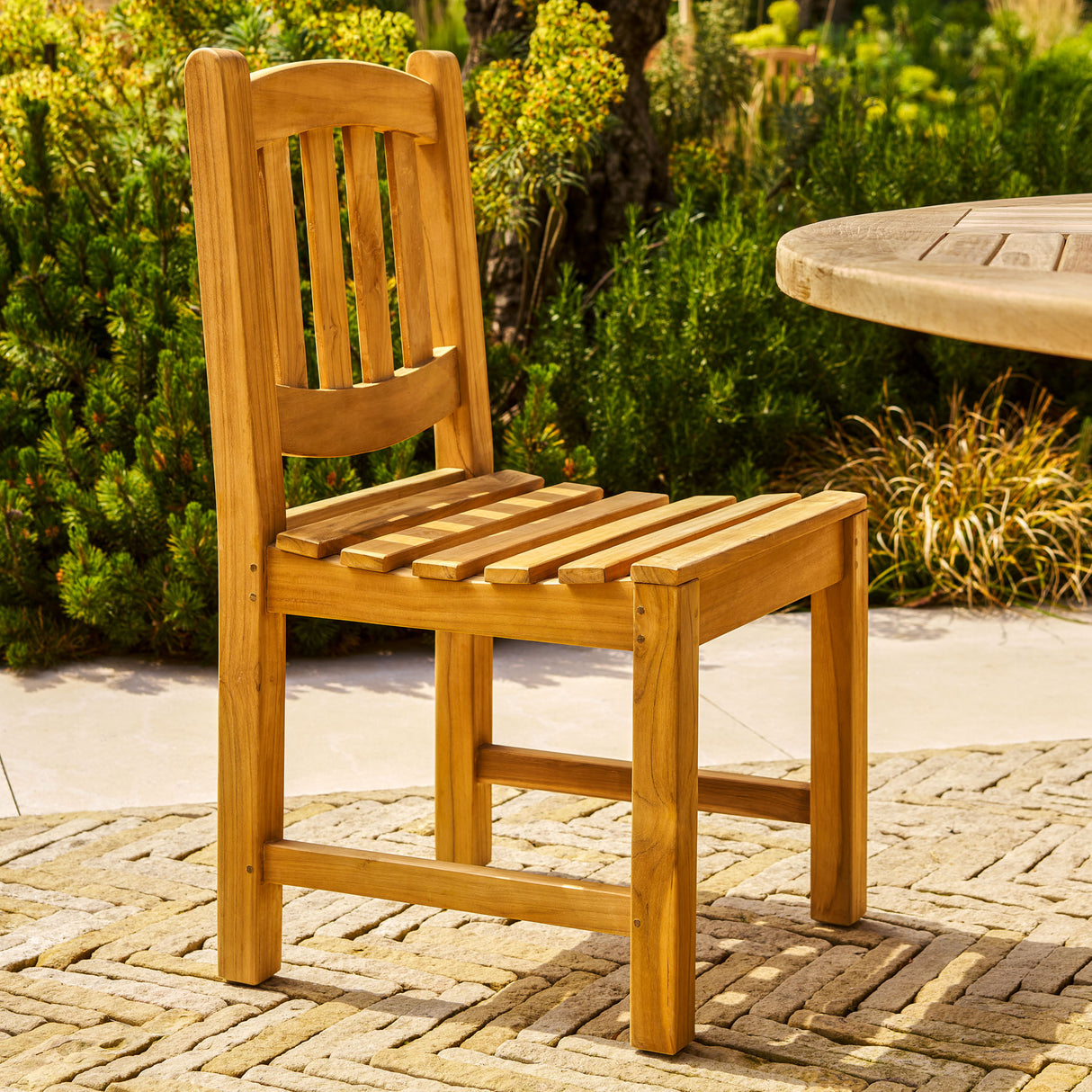 Malvern Teak Side Chair