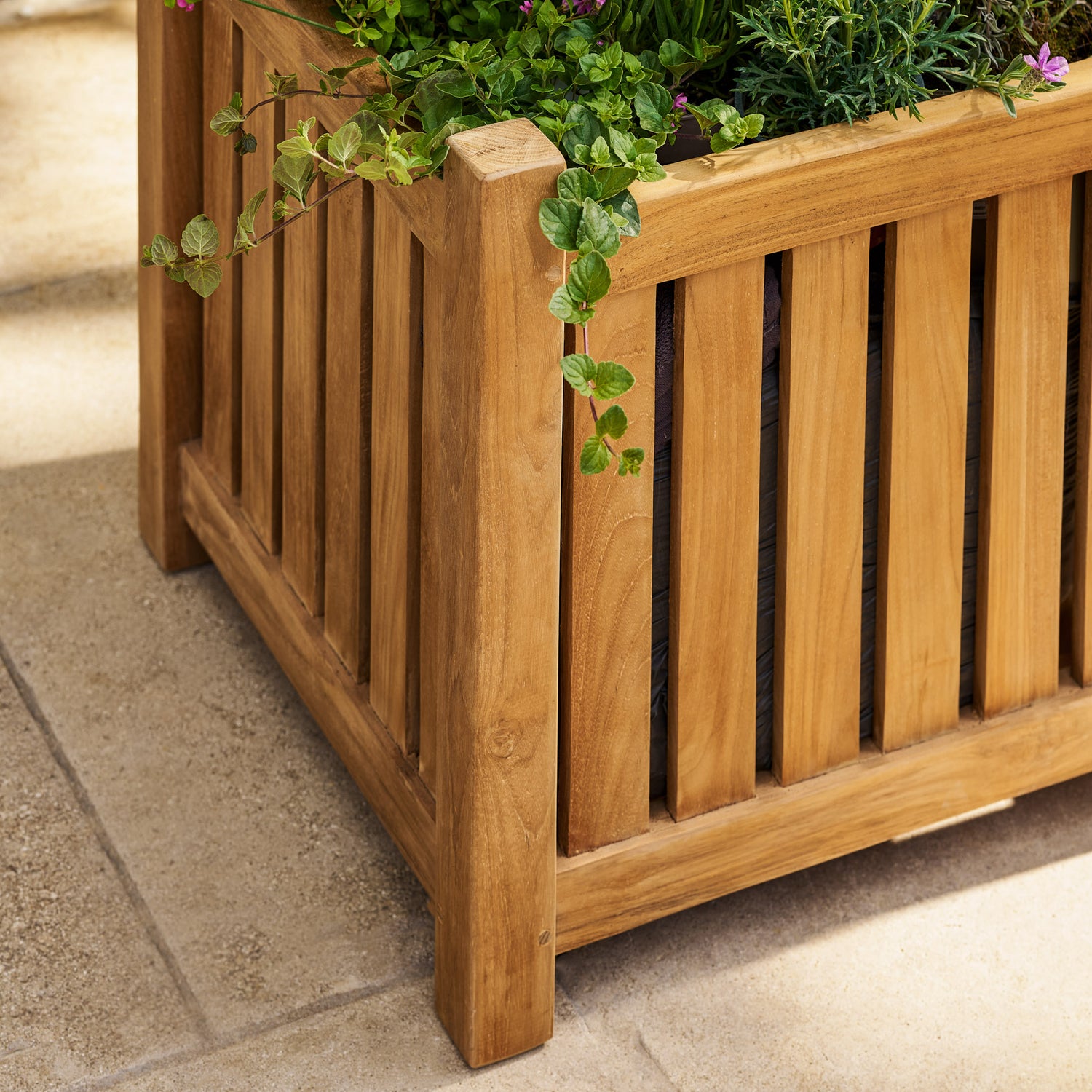 Planter Teak 50cm