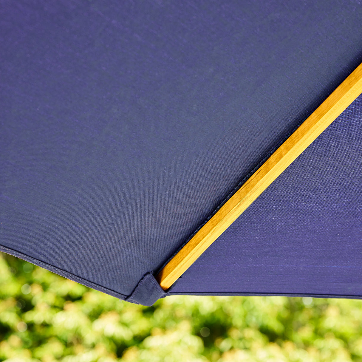 Parasol Teak 3m Blue