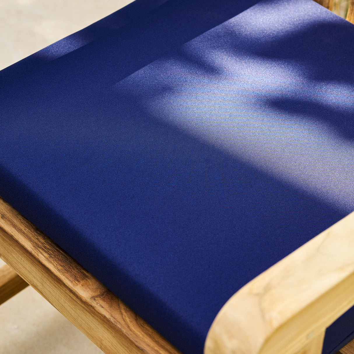 Chair Seat Cushion Large Blue