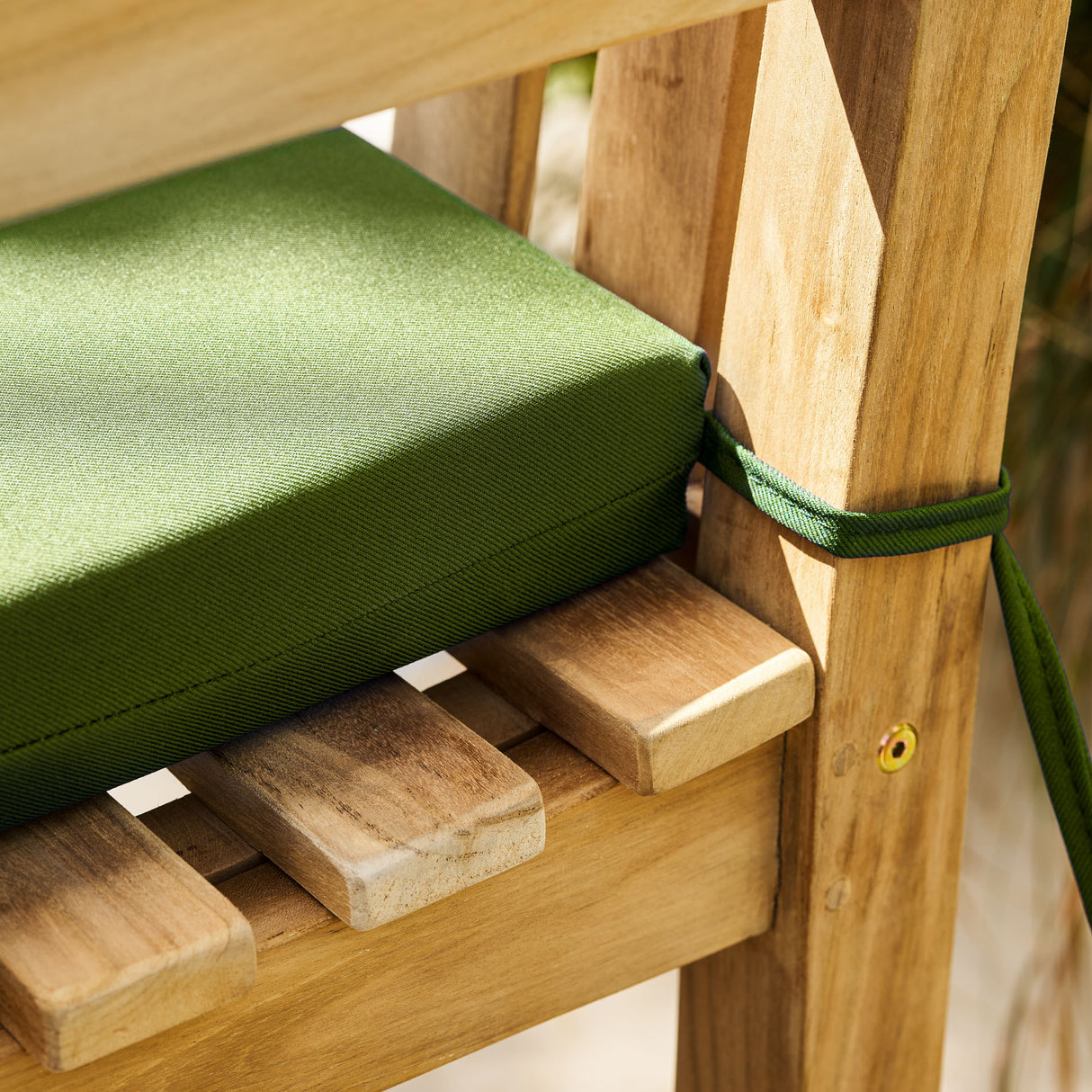 Chair Seat Cushion Large Green