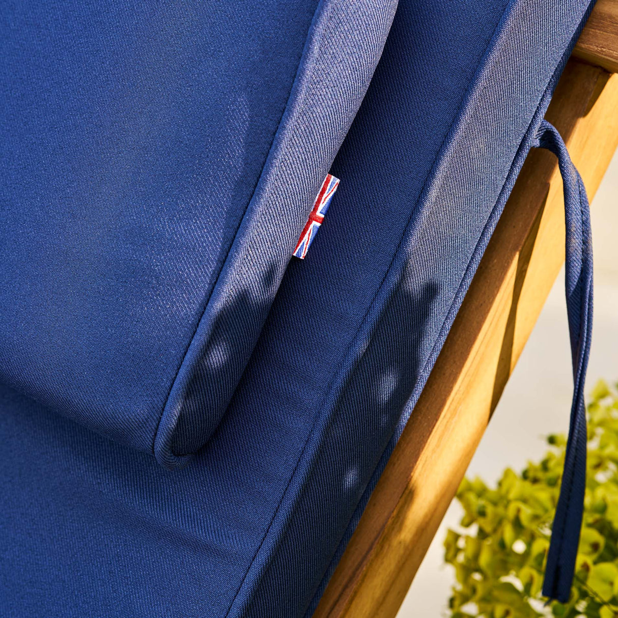 Toddington Steamer Cushion Blue