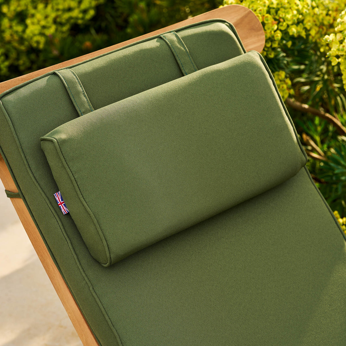 Toddington Steamer Cushion Green