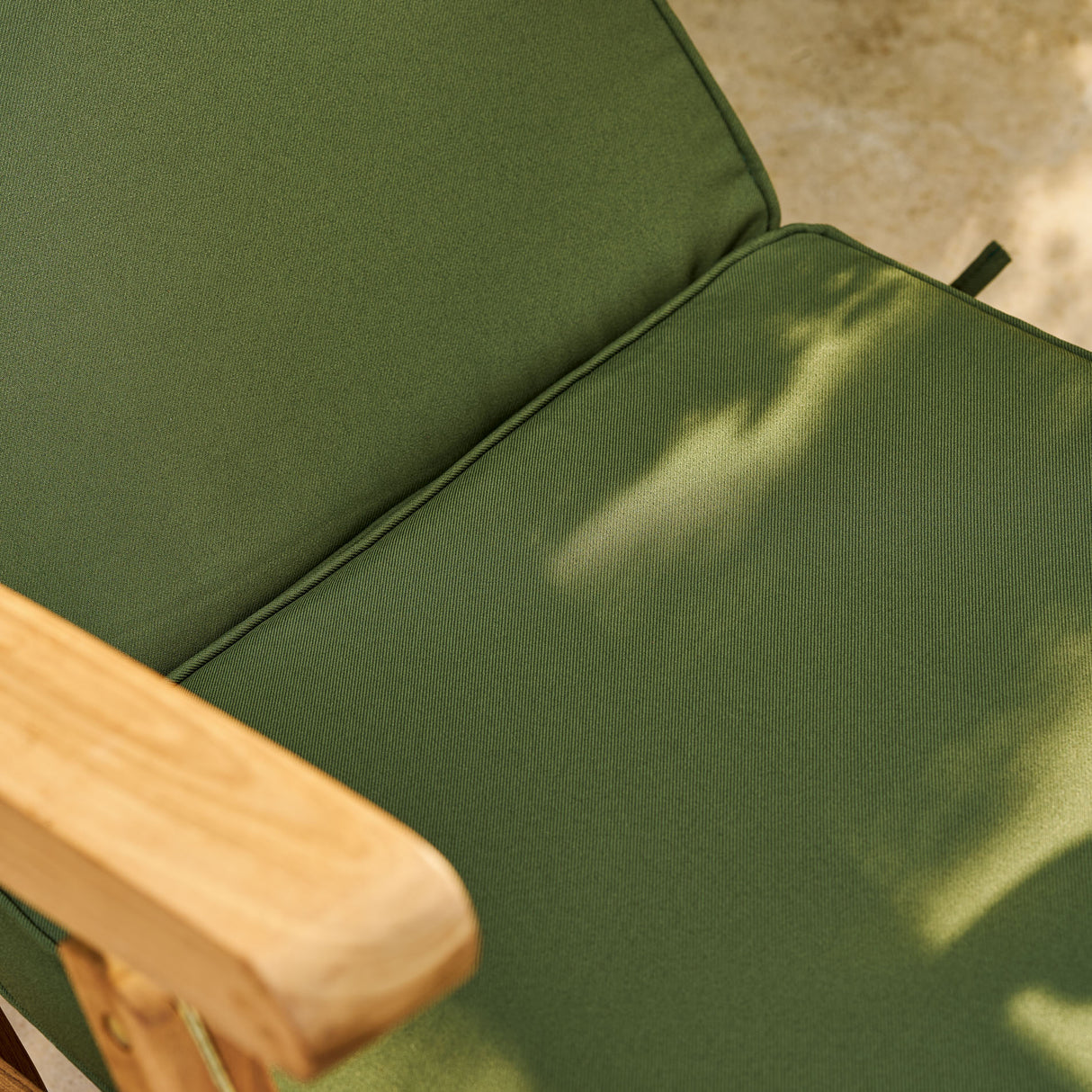 Toddington Steamer Cushion Green